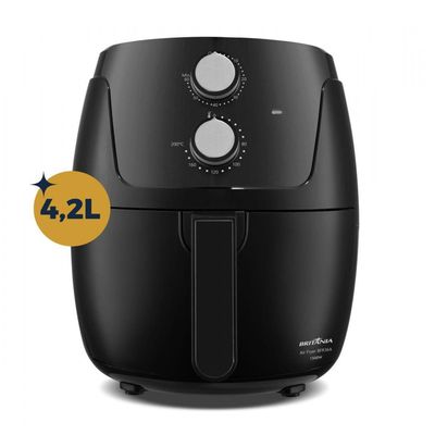 Fritadeira Elétrica Britânia BFR36A Silverstone 4,2L 1500W Air Flow Preta n/a