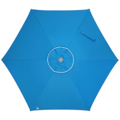 Guarda-Sol Milagres Premium em Alumínio 2,40m Azul Bel 2,40m