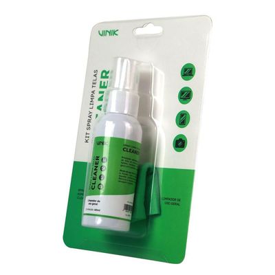 Kit Spray Limpa Telas 60ml + Flanela Vk Cleaner Vinik - Vkkit60