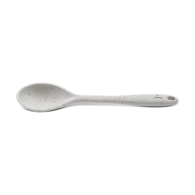 Colher de Silicone Flex 27,5cm Resiste Alta Temperatura Brinox Vanilla