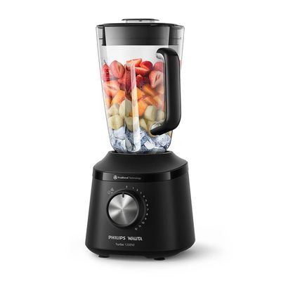 Liquidificador Walita Série 3000 HR2271 1200W 3L 12 Velocidades Philips Preto / 220V