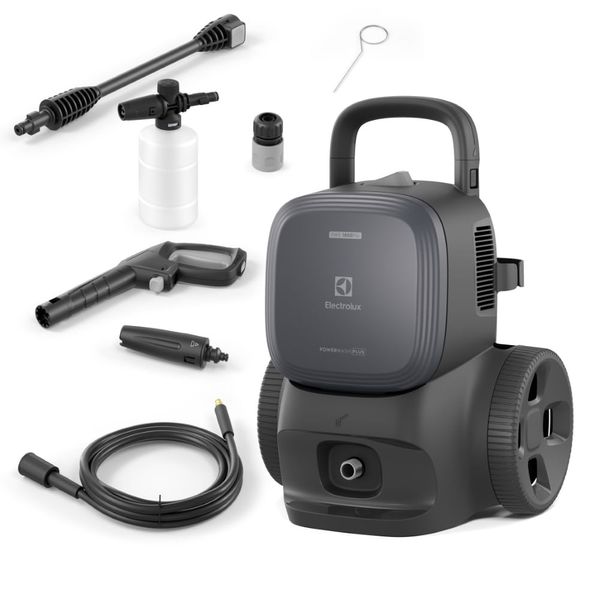 Lavadora de Alta Pressão Electrolux 1850PSI 1500W PowerWash c/ Canhão de Espuma (EWS1850P) 127V