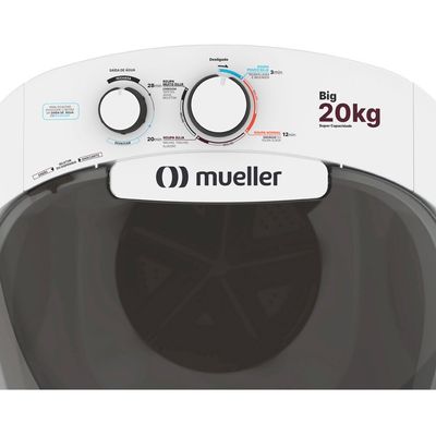 Lavadora de Roupas Semiautomática 20,1Kg Mueller Big, Branca Branco / 220V