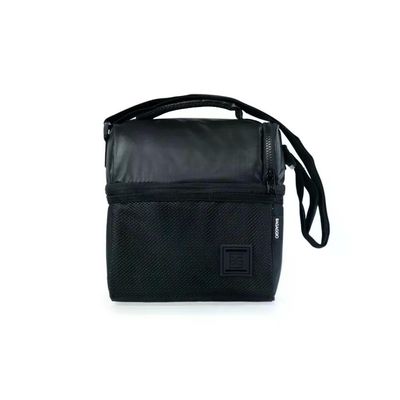 Kit Mochila + Lancheira Masculina BG Net Preta