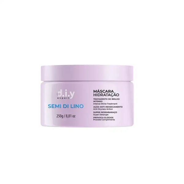 Mascara Diy Expert Semi Di Lino Hidratação Profunda 250G