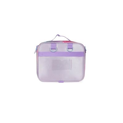 Kit Lancheira Térmica Infantil Feminina + Garrafinha Térmica 350ml Frozen Azul Claro