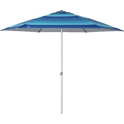 Guarda-sol Milagres Premium em Alumínio 2,60m Degradê Azul Bel 2,60m
