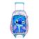 Kit Mochila de Rodinha  e Lancheira Térmica Infantil Feminina Stitch Azul