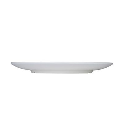 Boleira Elegance Redonda Com Tampa 30cm Branca em Policarbonato