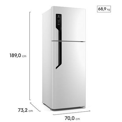 Geladeira Electrolux Frost Free com AutoSense 480 Litros Duplex Branca - TF71 Branco / 110V