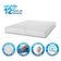 Colchão Bartira Viena Casal + Cama Box para Colchão de Casal MGA Lift Cotton Branco