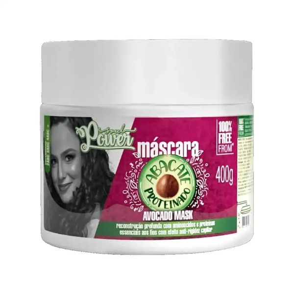 Máscara Abacate Avocado Cream Soul Power 400G