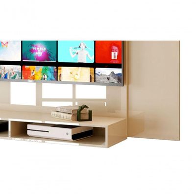 Painel Para Tv Suspenso Kiev Off White - Moveisaqui