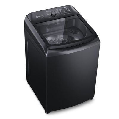 Máquina de Lavar Electrolux 18Kg Preta Expert Tripla Filtragem e Jatos Poderosos (LEB18) 127V