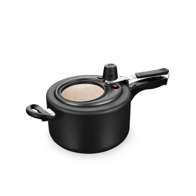 Panela De Pressão Superior Fechamento Interno 3,0L Preto 6028