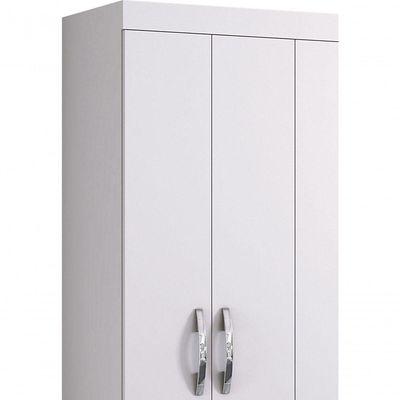 Guarda-roupa 4 Portas Malto Branco - Moveisaqui