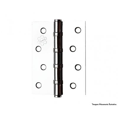 Dobradica Silvana 891 Flo Anel/Bola 3.1/2X3 3Pcs Blister