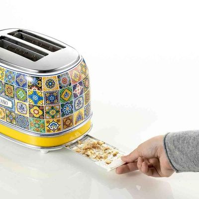 Torradeira Elétrica Ariete Positano 6 Níveis 750w 110v - Modelo 155 Design Italiano