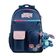 Kit Mochila Escolar Feminina Stitch Azul e Estojo Box Feminino Grande Stitch Azul