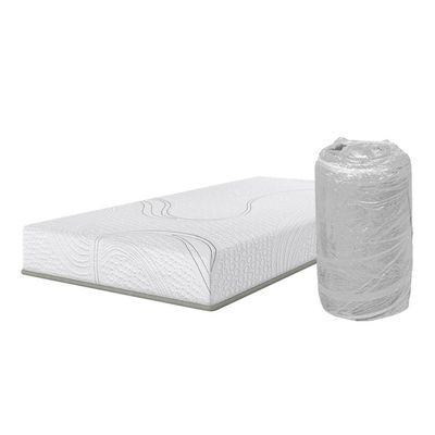 Colchão Viena Solteiro Bartira + Cama Box para Colchão de Solteiro MGA Lift Branco