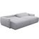 Sofá Cama Retrátil 3 Lugares Para Sala de Estar 250cm Sky T03 Linho Cinza - Lyam Decor
