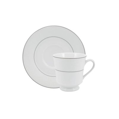 Jogo de Jantar 42 Peças Chá Café Martha Porcelana Schmidt