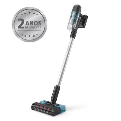 Aspirador Vertical Sem Fio XC3133/01 60min LED Mop Bivolt Philips Walita Preto / Bivolt