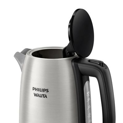 Chaleira Elétrica Philips Walita S3000 HD9350 1,7L Desligamento Automático Filtro Micromesh Inox / 220V