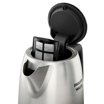 Chaleira Elétrica Philips Walita S3000 HD9350 1,7L Desligamento Automático Filtro Micromesh Inox / 220V