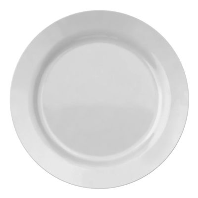 Prato Raso Menu de Vidro Opaline 26,5cm 6 unidades - Nadir 5543