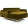 Sofá 5 Lugares Com Chaise Molino 300cm Mostarda C-260