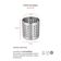 Porta Talheres Utensilios Suporte Aço Inox 12,5cm
