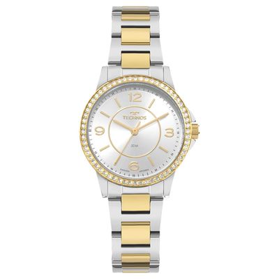 Relógio Technos Feminino Ref: 2035nch/1k Elegance Bicolor