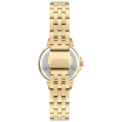 Relógio Technos Feminino Ref: 2036naz/1k Elegance Dourado