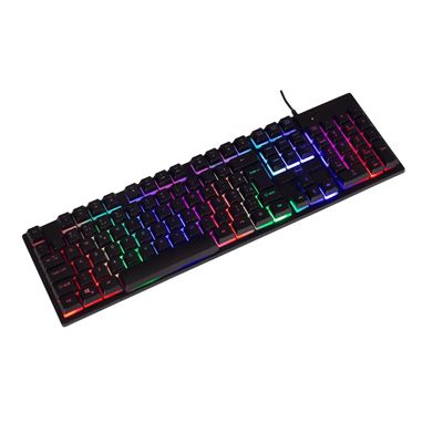 Teclado Gamer Multimídia GTE1000 USB 1.5M ABNT2 Rainbow Dazz