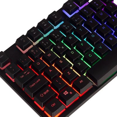 Teclado Gamer Multimídia GTE1000 USB 1.5M ABNT2 Rainbow Dazz