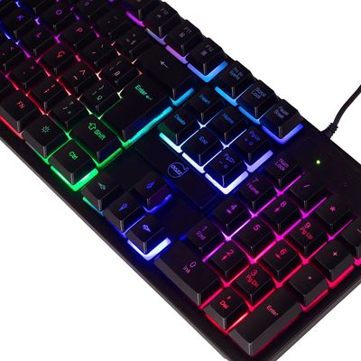 Teclado Gamer Multimídia GTE1000 USB 1.5M ABNT2 Rainbow Dazz