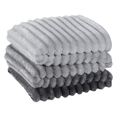 Cobertor Coberta Fluflu Queen Ultrasoft Alto Relevo Dupla Face - Grafico