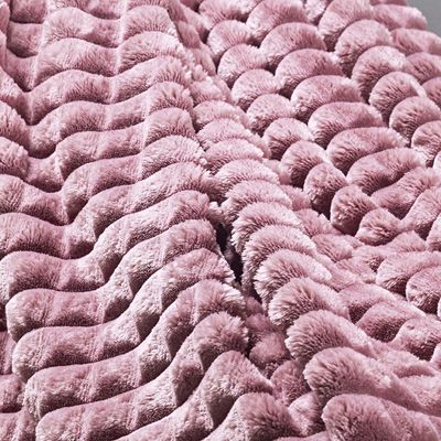 Cobertor Coberta Tok Max Queen Ultrasoft Alto Relevo Dupla Face - Peony