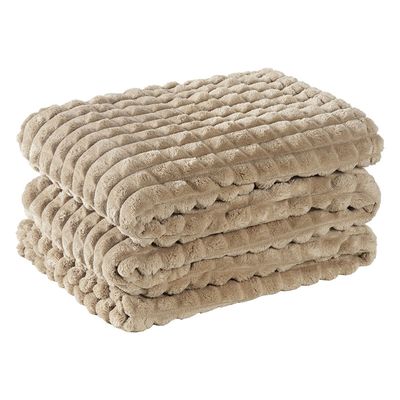 Cobertor Coberta Tok Max Queen Ultrasoft Alto Relevo Dupla Face - Frape