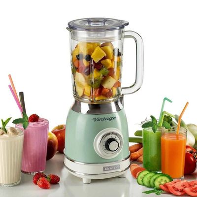 Liquidificador Ariete Vintage Verde 1000w Copo De Vidro 1,5l 110v - Linha Retrô 583