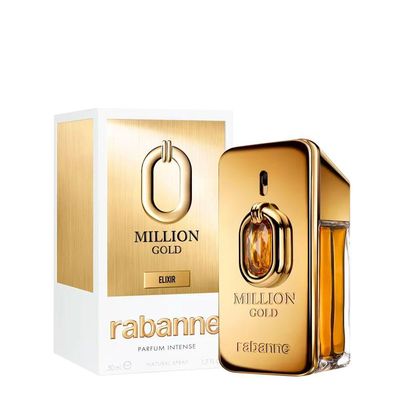Rabanne Million Gold Elixir Parfum Intense - Perfume Masculino 50ml