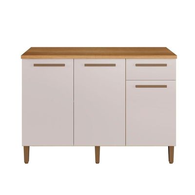 Balcão Imperial 3 Portas Arte Móveis Cinamomo-off White