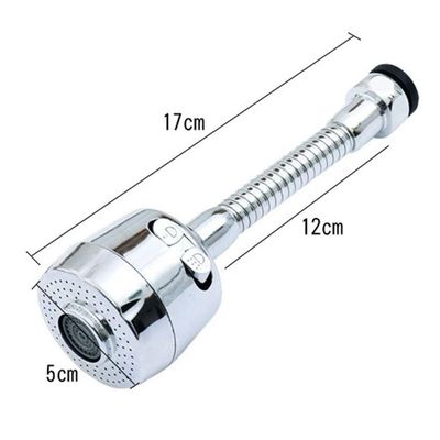 Adaptador De Torneira Giratorio Difusor Bico Aerador 360 Cromado