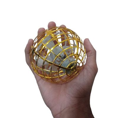 Bola Spinner Voadora Led Divertido Colorido Amarelo