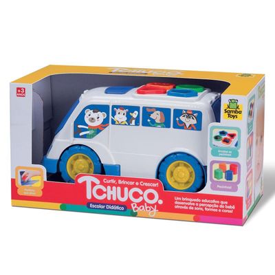 Ônibus Escolar Didático Tchuco Baby 0223 - Samba Toys