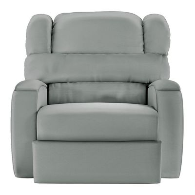 Poltrona do Papai Sala de Cinema Reclinável Kylie Manual PU Cinza G23