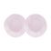 Conjunto 2 Pratos Fundos 22,5cm Ryo Pink Sand Porcelana Oxford