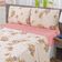 Jogo De Cama Malha King Quality 04 Peças - Estampa Rosê