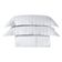 Kit Colcha Matelassê Percal 300 fios Basic King 07 Peças 100% Poliéster - Branco Ethnic